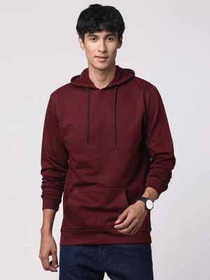 RS FASHION Full Sleeve Solid Men Sweatshirt