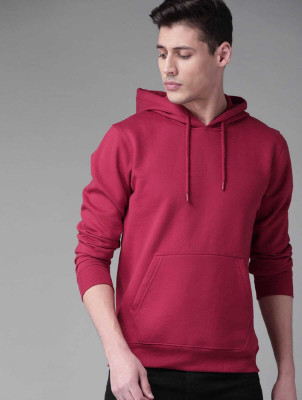 KASPY Full Sleeve Solid Men Sweatshirt