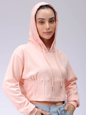 SimpleSolution Full Sleeve Solid Women Sweatshirt