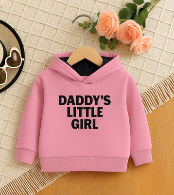 IKHLAS Full Sleeve Printed Baby Girls Sweatshirt