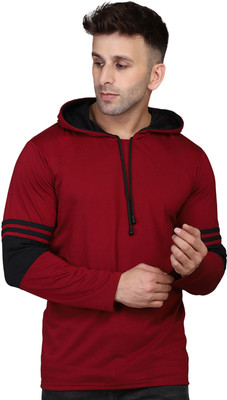 HIGHLANCE Full Sleeve Color Block Men Sweatshirt