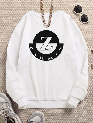 Zarmin Full Sleeve Graphic Print Women Sweatshirt