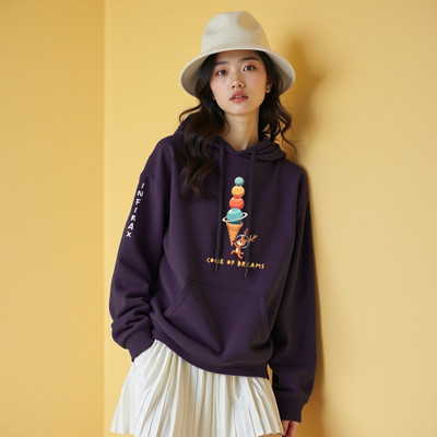 INFIRAX Full Sleeve Printed Women Sweatshirt