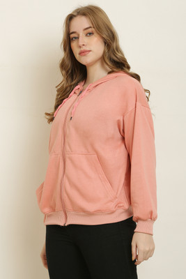 UNIVERSAL ACCESSE Full Sleeve Solid Women Sweatshirt
