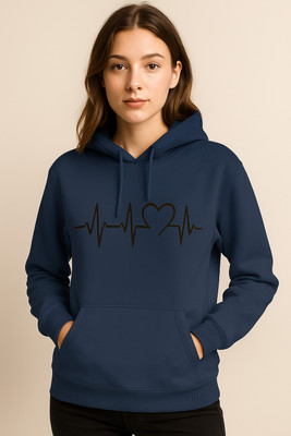 VKND Full Sleeve Printed Women Sweatshirt