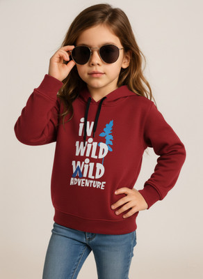 MACK JONNEY Full Sleeve Printed Girls Sweatshirt