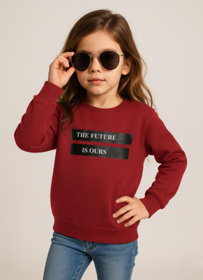 MACK JONNEY Full Sleeve Printed Girls Sweatshirt