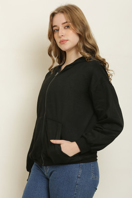 universal traderss Full Sleeve Solid Women Sweatshirt