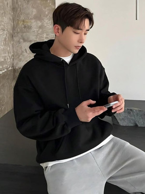 Rockwell Full Sleeve Solid Men Sweatshirt