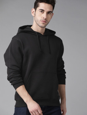 KASPY Full Sleeve Solid Men Sweatshirt