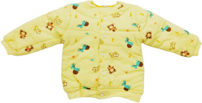 Camey Full Sleeve Printed Baby Girls Sweatshirt