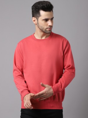 VIMAL JONNEY Full Sleeve Solid Men Sweatshirt