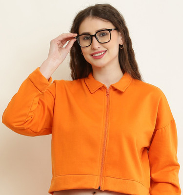 universal traderss Full Sleeve Solid Women Sweatshirt
