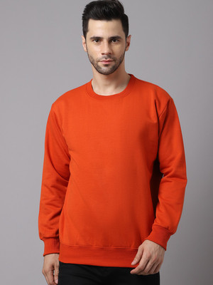 MACK JONNEY Full Sleeve Solid Men Sweatshirt