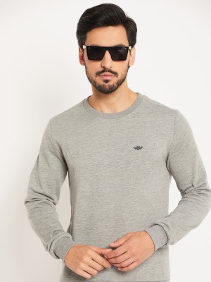 GETGOLF Full Sleeve Solid Men Sweatshirt