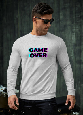 Trend Twist Full Sleeve Graphic Print Men Sweatshirt