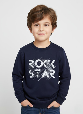 MACK JONNEY Full Sleeve Printed Boys Sweatshirt