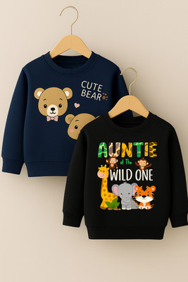 Purelegacy Full Sleeve Printed Boys & Girls Sweatshirt