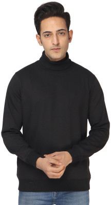 AZF Full Sleeve Solid Men Sweatshirt