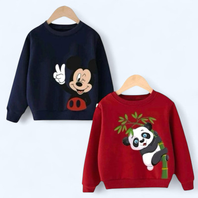 The Knight Riders Full Sleeve Graphic Print Boys & Girls Sweatshirt