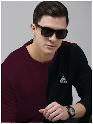 FARROWX Full Sleeve Color Block Men Sweatshirt