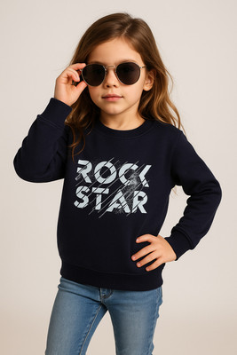 MACK JONNEY Full Sleeve Printed Girls Sweatshirt