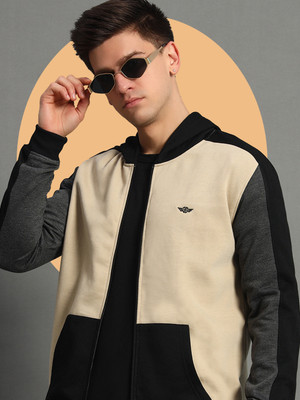 GETGOLF Full Sleeve Color Block Men Sweatshirt