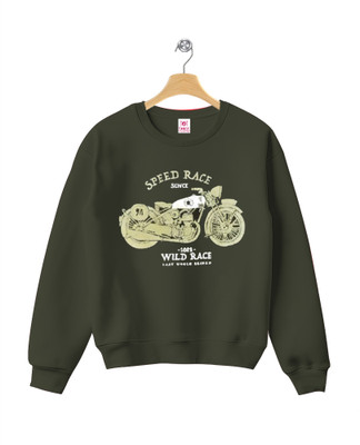 INTIHUG Full Sleeve Graphic Print Boys Sweatshirt