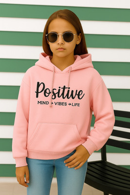 IKHLAS Full Sleeve Printed Baby Girls Sweatshirt