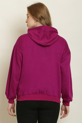 UNIVERSAL ACCESSE Full Sleeve Solid Women Sweatshirt