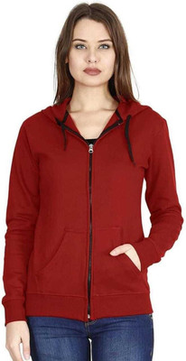 CitySquad Full Sleeve Solid Women Sweatshirt
