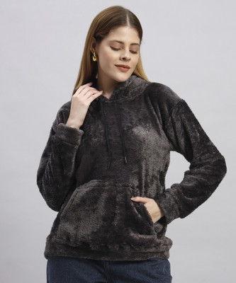 DIVYAM COLLECTION Full Sleeve Self Design Women Sweatshirt