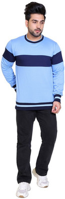 Bliss Bell Full Sleeve Color Block Men Sweatshirt