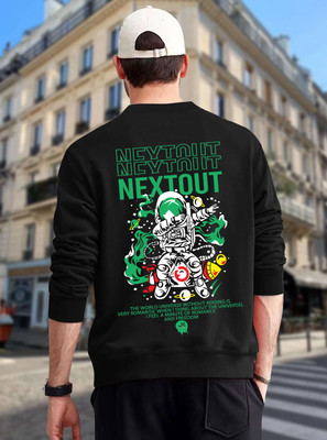 Benny Brooks Full Sleeve Graphic Print Men Sweatshirt