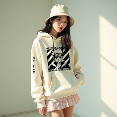 INFIRAX Full Sleeve Printed Women Sweatshirt