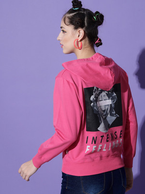 THE DRY STATE Full Sleeve Color Block Women Sweatshirt