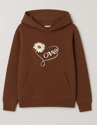 Prinsoo Full Sleeve Graphic Print Girls Sweatshirt