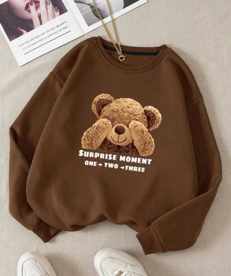 USK COLLECTIONS Full Sleeve Solid Men & Women Sweatshirt