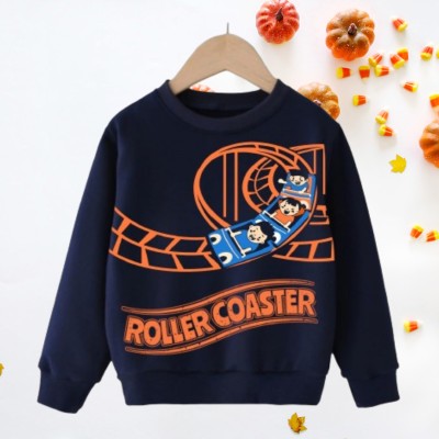 WAMMY Full Sleeve Printed Baby Boys & Baby Girls Sweatshirt