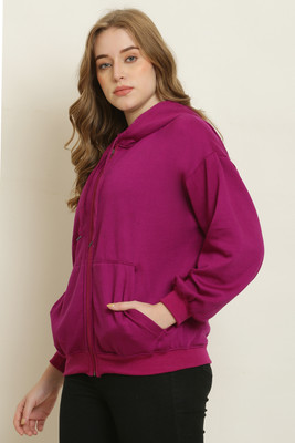 CANIDAE FASHION Full Sleeve Solid Women Sweatshirt