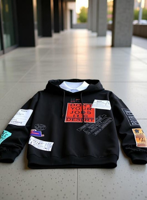 Full Sleeve Color Block Men Sweatshirt