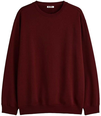 Koverify Full Sleeve Solid Men Sweatshirt