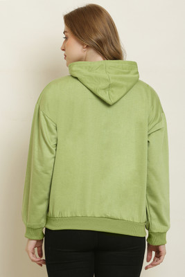 elegance redefined Full Sleeve Solid Women Sweatshirt