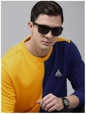 FARROWX Full Sleeve Color Block Men Sweatshirt