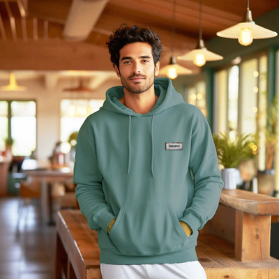 Cat Bunny Full Sleeve Solid Men Sweatshirt