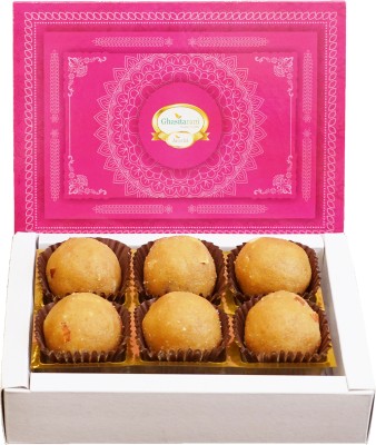 Ghasitaram Gifts Sweets-Sugarfree Besan Laddoo 200 gms Box(200 g)