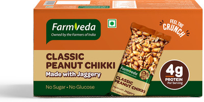 farmveda Classic Peanut Chikki with jaggery(1500 g)