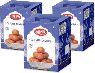 Bikaneri Shree Ganga Soft Gulabjamun 48 Pieces Tin(3 x 1 kg)