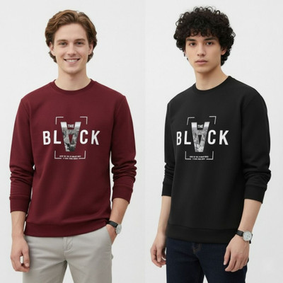 squareretails Striped Men Black T-Shirt