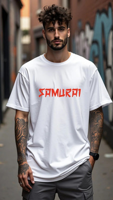 PrintingPixels Graphic Print Men Round Neck White T-Shirt